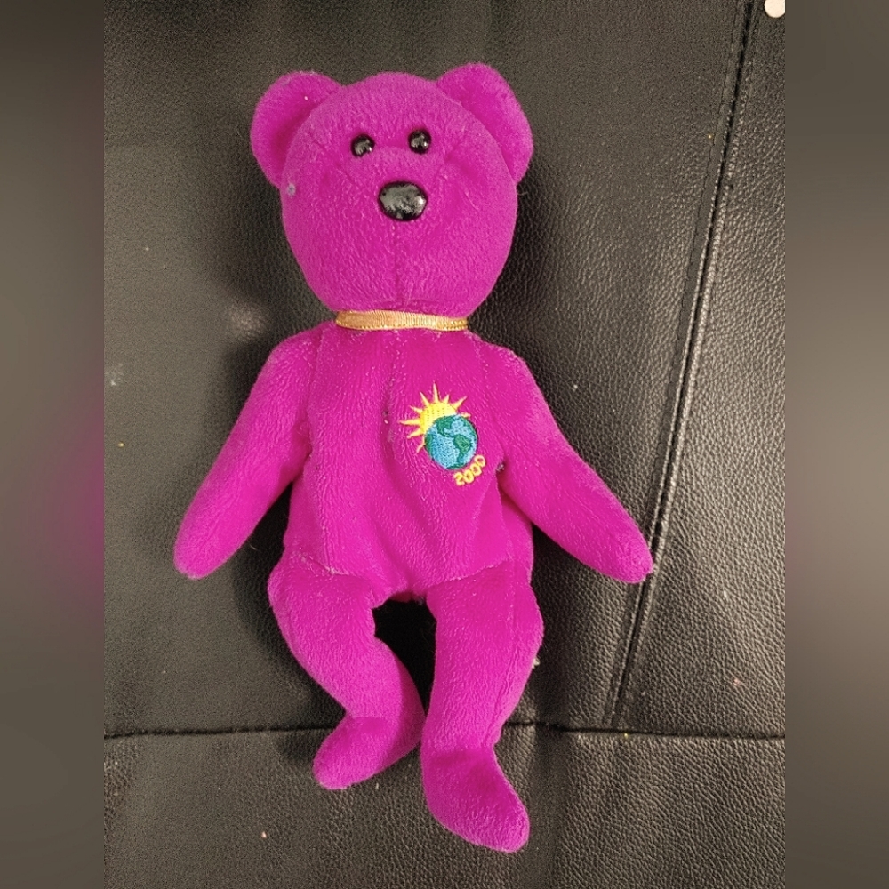 Ty Millenium 1999 Stuffed Animal, Good Condition, Missing Heart Tag